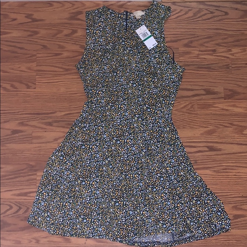 Michael Kors Floral Mid Dress